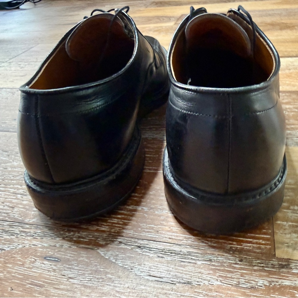 Allen Edmonds Hillcrest Black Leather Men’s Oxford Dress Shoes / Size 11.5 - Picture 5 of 8